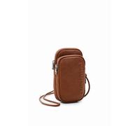 Desigual Damenhandtasche mone_half Logo Delphine 23wayp06 einzigartig braun, braun, Einheitsgröße