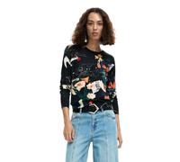 Desigual Damenpullover Jers Nantes Lacroix Schwarz Größe XL