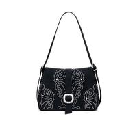 Desigual Umhängetasche Poker Face Posadas Mini 2.0 Crossbody Bag Black schwarz