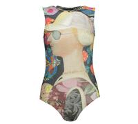 Desigual Womens Body_Maltese T-Shirt, Black, M