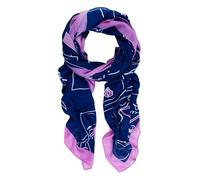 Desigual Damen Accessories Fabric Rectangle Foulard, Blau, Standard