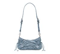 Desigual Gathered Denim Across Body Bag Space Blue