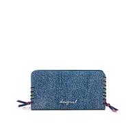 DESIGUAL Geldbörsen und Geldbörsen für Damen Mittelgroße Herz-Geldbörse aus Denim