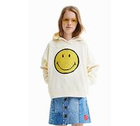 Desigual Girl's Rojo 1001 RAW Sweater, White, L