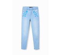 Desigual Girl's VER Leggings, Blue, 10 Years