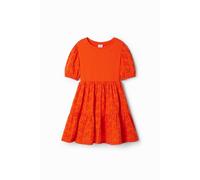 Desigual Girl's Vest_Alaia Dress, Red, 6 Jahre