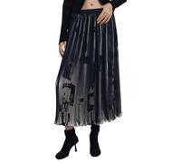 DESIGUAL GONNA LUNGA DONNA NERO