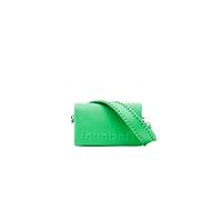 Desigual Half Logo 23 Dortmund Flap Across Body Bag Green 