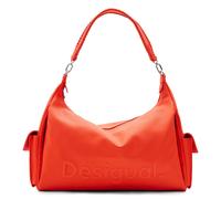 Desigual Half Logo 24 Brasilia Shoulder Bag Mandarina