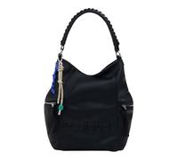 Desigual Freizeitrucksack Arica Half Logo Backpack groß schwarz