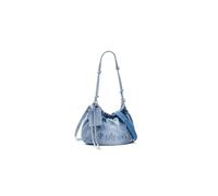 Desigual Half Logo Denim Bag Denim Raw