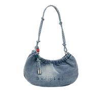 Desigual Schultertasche Half Denim 40 cm Blau