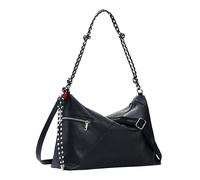 Desigual Half Logo Leiria 2.0 Shoulder Bag Black