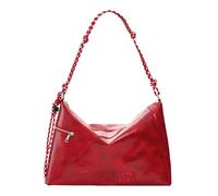 Desigual Schultertasche Umhängetasche Half Logo Leiria Shoulder Bag Carmine rot