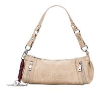Desigual Half Logo Zarau Crossbody Bag Beige Crude