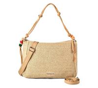 Desigual Schultertasche Umhängetasche Half Logo Raffia Leiria Bag Natural beige