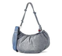 Desigual Schultertasche Half Denim 40 cm Blau
