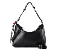 Desigual Schulter-/Umhängetasche Half Logo Leiria 2.0 Schwarz