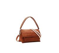 Desigual Half Logo 24 Across Body Bag Carmine 