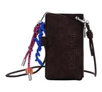 Desigual Handytasche Half Logo Milton Phone Bag Chocolat dunkelbraun