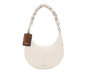 Desigual Helium Calgary Shoulder Bag Beige Crude