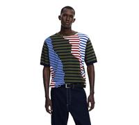Desigual Herren 25smtf04 T-Shirt (1er Pack)