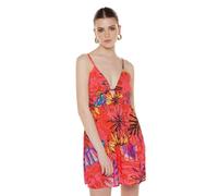 Sommerflair Desigual Kleid mit floralem Print und verstellbaren Trägern - Größe: XL