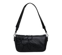 Desigual Schultertasche Umhängetasche Keller Gales Long Shoulder Bag Black schwarz