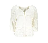 Desigual Julieta 24SWBW27 bluse mit Cutwork-Schnitt, Off-White, weiß, M