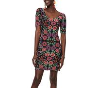 Desigual Kurzes Kleid Damen 38 Schwarz