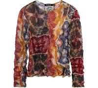 Desigual Langarm-Bluse aus der Kollektion Damen, Gelb, Größe L