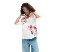 Desigual Langarmhemd aus der Damen-Kollektion, Weiß, Größe M