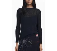 Desigual Langes Schwarzes Damenkleid - Größe: S