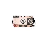 Desigual Logo Patch Zurich Across Body Bag Beige