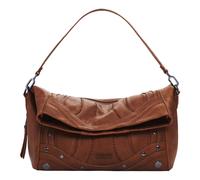 Desigual Loverty Embro Patch Hand Bag Camel