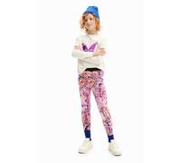 Desigual Mädchen Girl Knit Leggings, Rot, 10 Jahre EU