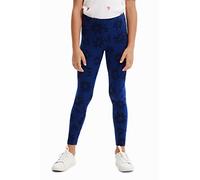 Desigual Mädchen Legging_bubble Leggings, Blau, 6 Jahre EU