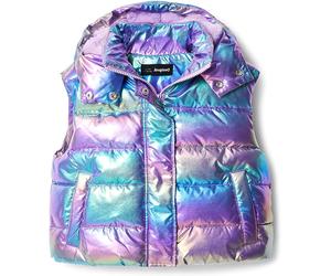 Desigual Mädchen „Padded Venus“ - Irisierend Rosa 22WGEW073025 Weste