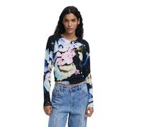 Desigual Damenpullover Maglia Donna 490064 Viskose Schwarz Größe S