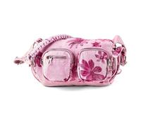 Desigual Margaritas Haban Denim Hand Bag Candy Pink
