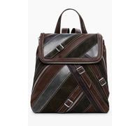 Desigual Marrone Poliurethan Damen Rucksack Einheitsgröße