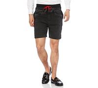 Desigual Mens Denim_Peter Shorts, Black, 36