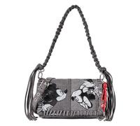 Desigual Damen Mickey Kis Tasche, Schwarz