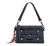 Desigual Mickey Studstyle Dortmund Crossbody Bag Denim Dark Grey