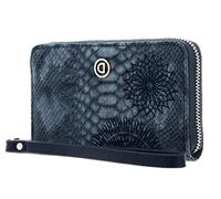 Desigual Mone Criseida Mini Zip Geldbörse 15 cm marine blue