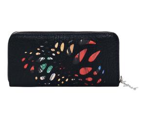 Desigual Mone Notus Print Fiona Long Wallet Black