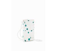 Desigual Women's Mone_New Splatter Bruna Tri-Fold Wallet, White