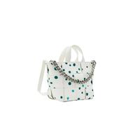 Desigual Women's New Splatter VALDIVI Accessories PU Shopping Bag, White