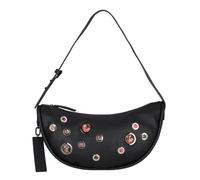 Desigual Pink Liberty Schultertasche 40.5 cm black (23WAXP88-2000) schwarz