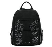 Desigual Rucksack Freizeitrucksack Chester Poker Face Mini Backpack Black schwarz